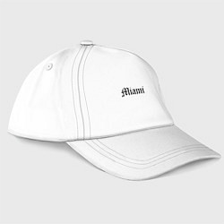 Бейсболка Miami - USA, цвет: белый