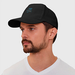 Бейсболка Как летают самолеты, цвет: черный — фото 2
