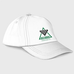 Бейсболка Billiards tournament, цвет: белый