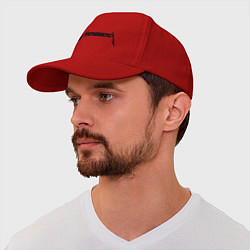 Бейсболка Mathematica (Математика), цвет: красный — фото 2