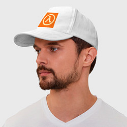 Бейсболка Half-Life, цвет: белый — фото 2