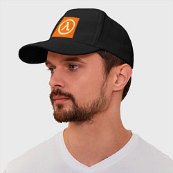 Бейсболка Half-Life, цвет: черный — фото 2