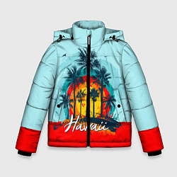 Куртка зимняя для мальчика HAWAII 6, цвет: 3D-светло-серый