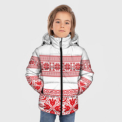 Куртка зимняя для мальчика Узор3, цвет: 3D-черный — фото 2