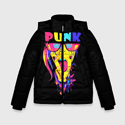 Куртка зимняя для мальчика Punk, цвет: 3D-черный