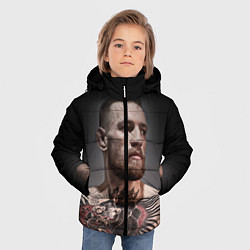 Куртка зимняя для мальчика Conor McGregor, цвет: 3D-светло-серый — фото 2