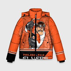 Куртка зимняя для мальчика Philadelphia Flyers, цвет: 3D-светло-серый