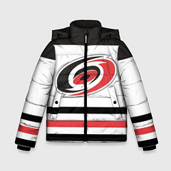 Куртка зимняя для мальчика Carolina Hurricanes, цвет: 3D-черный
