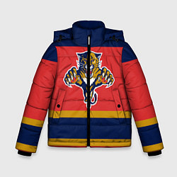 Куртка зимняя для мальчика Florida Panthers, цвет: 3D-светло-серый