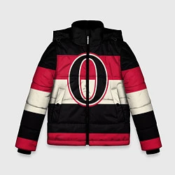 Куртка зимняя для мальчика Ottawa Senators O, цвет: 3D-черный