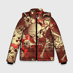 Куртка зимняя для мальчика Cs:go - Styx Famas style, цвет: 3D-черный