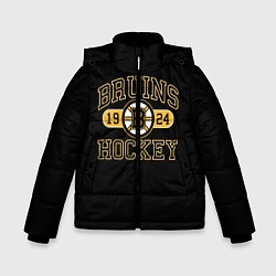 Куртка зимняя для мальчика Boston Bruins: Est.1924, цвет: 3D-черный