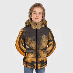 Куртка зимняя для мальчика Helloween squash, цвет: 3D-светло-серый — фото 2