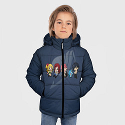 Куртка зимняя для мальчика Хвост Феи, цвет: 3D-красный — фото 2