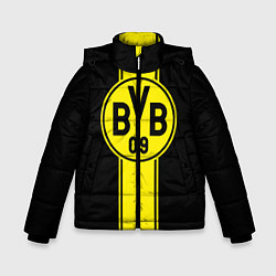 Куртка зимняя для мальчика BVB, цвет: 3D-светло-серый