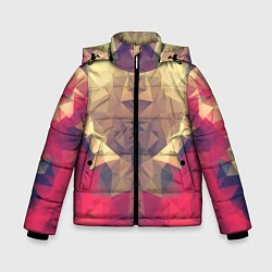 Куртка зимняя для мальчика Grazy Poly VPPDGryphon, цвет: 3D-черный