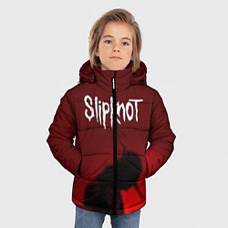 Куртка зимняя для мальчика Slipknot Shadows, цвет: 3D-черный — фото 2
