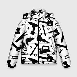 Зимняя куртка для мальчика Строитель 7