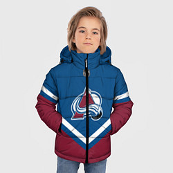 Куртка зимняя для мальчика NHL: Colorado Avalanche, цвет: 3D-черный — фото 2