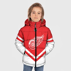 Куртка зимняя для мальчика NHL: Detroit Red Wings, цвет: 3D-черный — фото 2