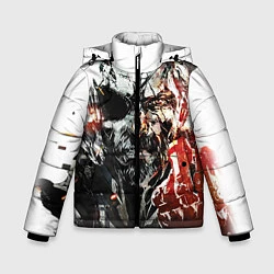 Куртка зимняя для мальчика Metal gear solid 5, цвет: 3D-черный