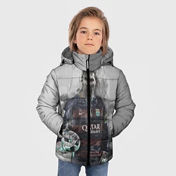 Куртка зимняя для мальчика Lionel Messi, цвет: 3D-черный — фото 2