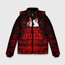 Куртка зимняя для мальчика Dawn of the Doge, цвет: 3D-черный