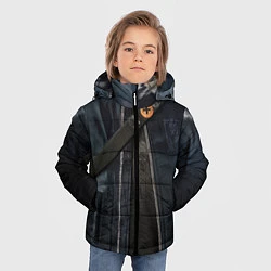 Куртка зимняя для мальчика Watch Dogs 2, цвет: 3D-черный — фото 2