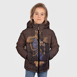 Куртка зимняя для мальчика Александр III Миротворец, цвет: 3D-светло-серый — фото 2