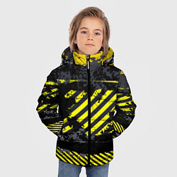 Куртка зимняя для мальчика Grunge Line, цвет: 3D-красный — фото 2