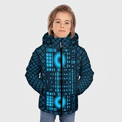 Куртка зимняя для мальчика DJ Vinyl, цвет: 3D-светло-серый — фото 2