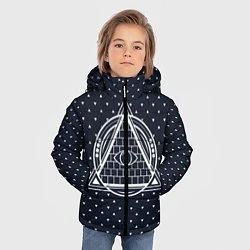 Куртка зимняя для мальчика Illuminati, цвет: 3D-черный — фото 2