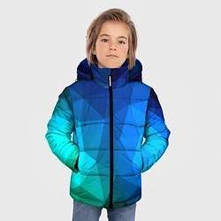 Куртка зимняя для мальчика Fight Polygon, цвет: 3D-черный — фото 2