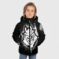 Куртка зимняя для мальчика Gamers 2: Black collection, цвет: 3D-красный — фото 2