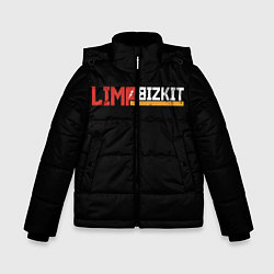 Куртка зимняя для мальчика Limp Bizkit, цвет: 3D-черный