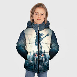 Куртка зимняя для мальчика Motorhead Guitarist, цвет: 3D-черный — фото 2