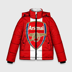 Куртка зимняя для мальчика Arsenal FC: Red line, цвет: 3D-черный