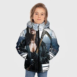 Куртка зимняя для мальчика Гробовщик 1, цвет: 3D-красный — фото 2