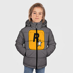 Куртка зимняя для мальчика GTA VI: Rockstar Games, цвет: 3D-красный — фото 2