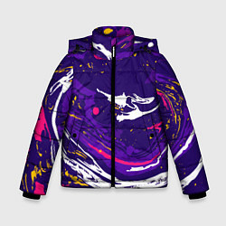 Зимняя куртка для мальчика Фиолетовый акрил