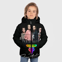 Куртка зимняя для мальчика Tokio Hotel: Dream Band, цвет: 3D-светло-серый — фото 2