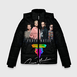 Куртка зимняя для мальчика Tokio Hotel: Dream Band, цвет: 3D-черный