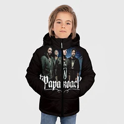 Куртка зимняя для мальчика Paparoach: Black style, цвет: 3D-черный — фото 2