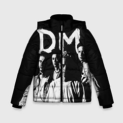 Куртка зимняя для мальчика Depeche mode: black, цвет: 3D-черный