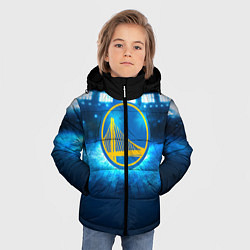 Куртка зимняя для мальчика Golden State Warriors 6, цвет: 3D-черный — фото 2