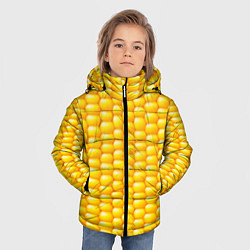 Куртка зимняя для мальчика Сладкая вареная кукуруза, цвет: 3D-красный — фото 2