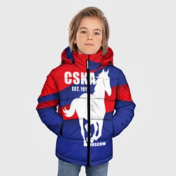 Куртка зимняя для мальчика CSKA est. 1911, цвет: 3D-красный — фото 2