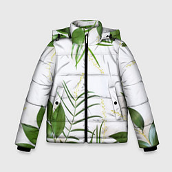 Зимняя куртка для мальчика Растительность