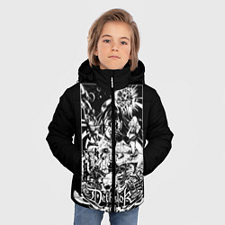 Куртка зимняя для мальчика Dethklok: Metalocalypse, цвет: 3D-черный — фото 2