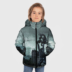 Куртка зимняя для мальчика STALKER: Pripyat, цвет: 3D-красный — фото 2